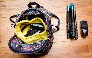 travel photography: backpack essentials